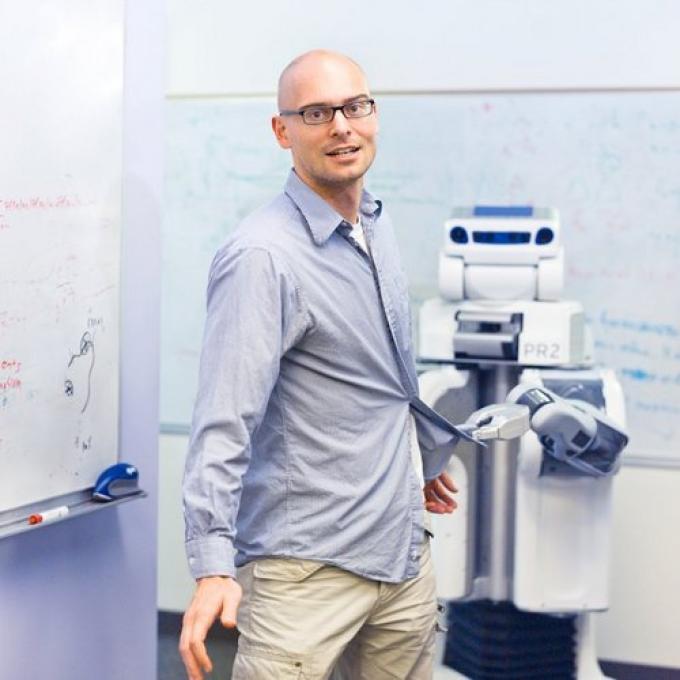 Foto in kolom  - abbeel